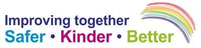 Logo - improving together safer - kinder - better